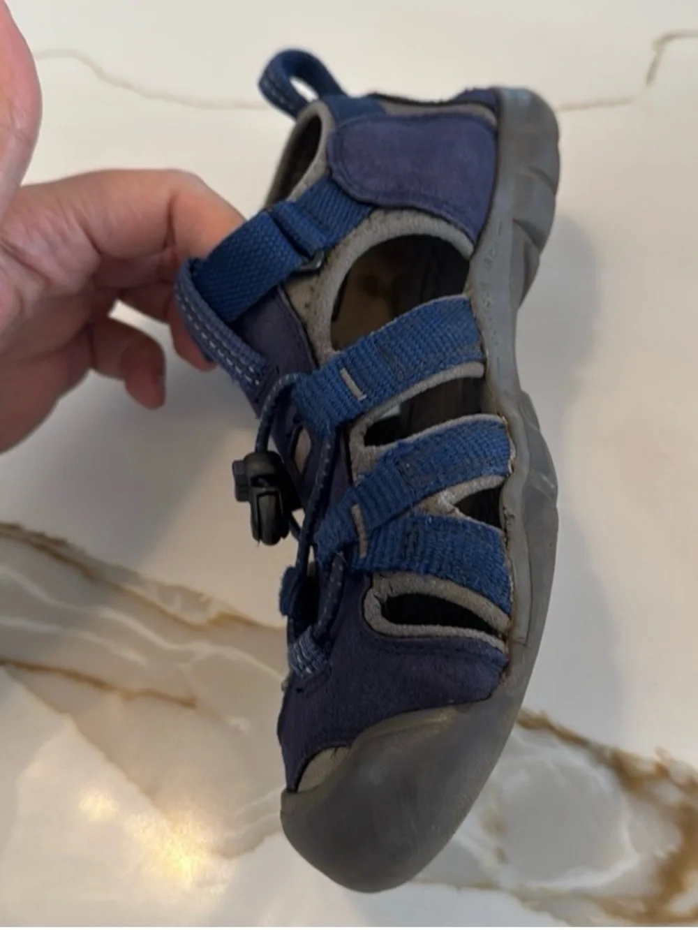 KEEN Seacamp Kids Blue Waterproof Sport Sandals